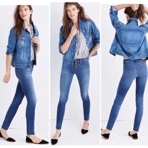 Madewell 9-inch High-Rise Skinny Jeans